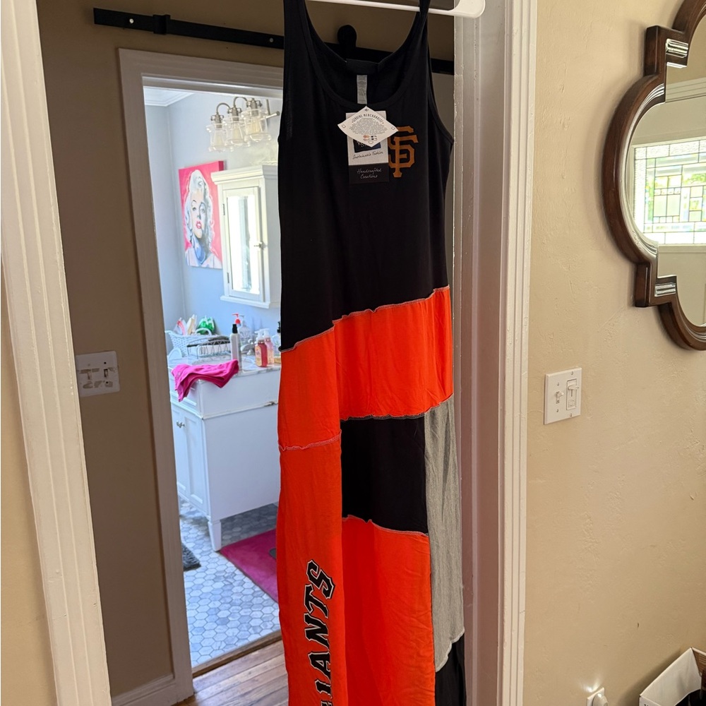 San Francisco Giants Colorblock Maxi Dress